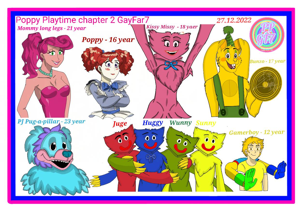 Poppy Playtime GayFar7 chapter 2 new personage by GayratovFarhod on  DeviantArt