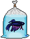 Pixel Fish Bag Preview by thetauche