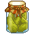 Jar of Pixel Pickles - Free to Use by thetauche