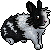 Pixel Bunny Commission - PandaZebra