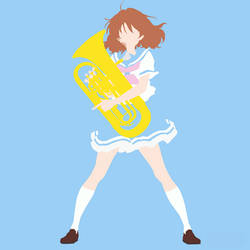 Kumiko Oumae (Hibike Euphonium) Flat Art 1.2