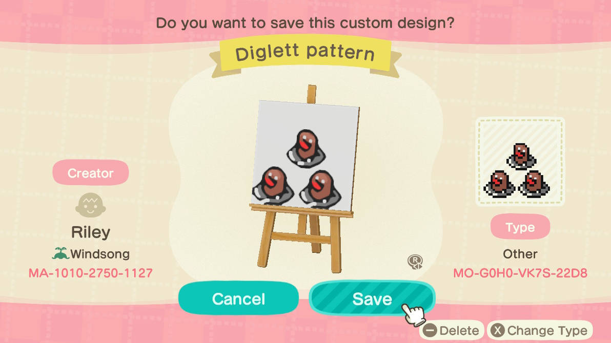 Dig3 Pattern Diglett pattern by kakashilover2221 on DeviantArt
