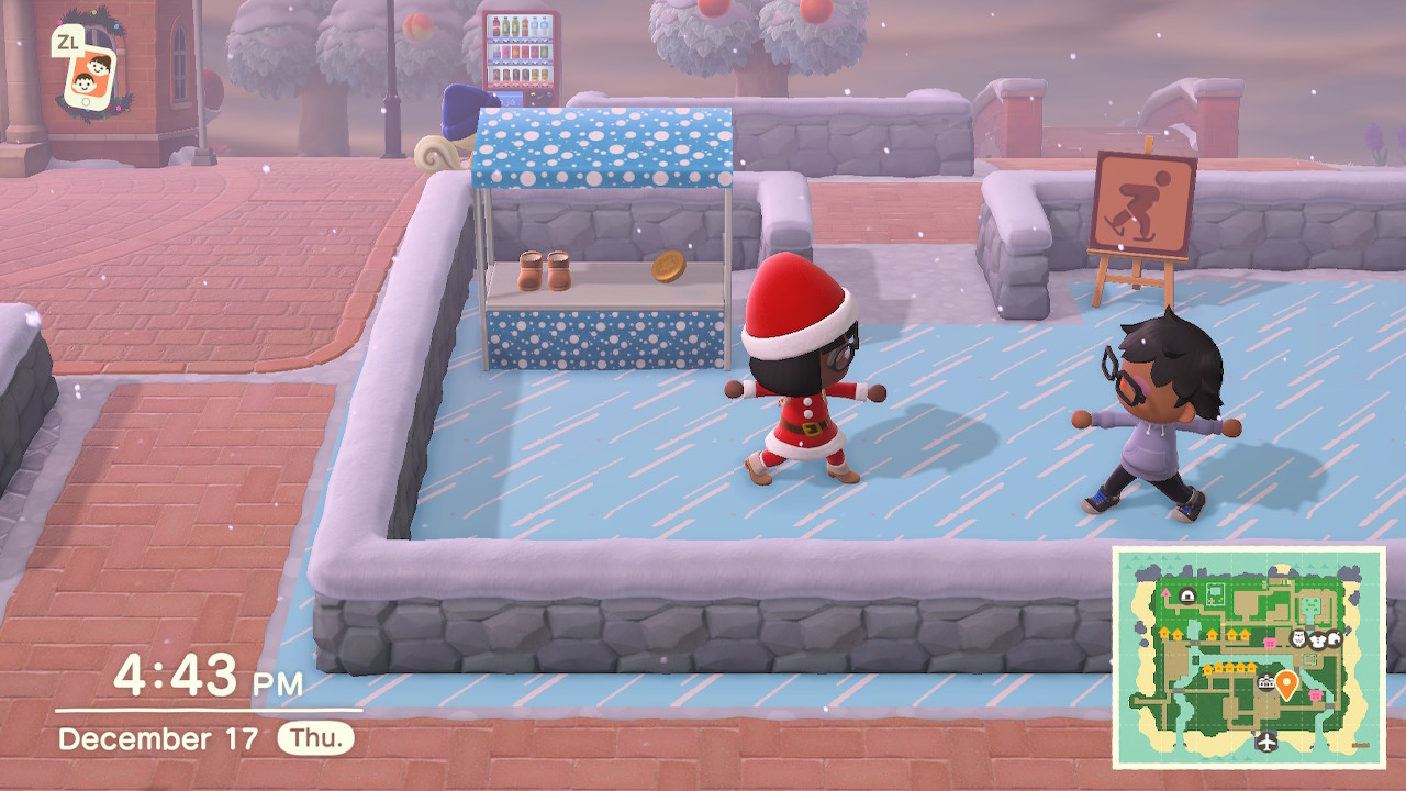 Build A Ice Skating Rink In Animal Crossing New Horizons 
