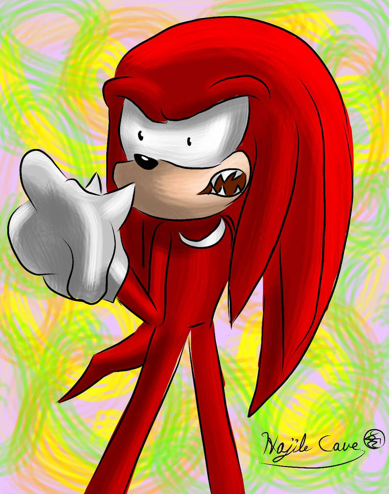 Knuckles Confused by Justice2free on DeviantArt
