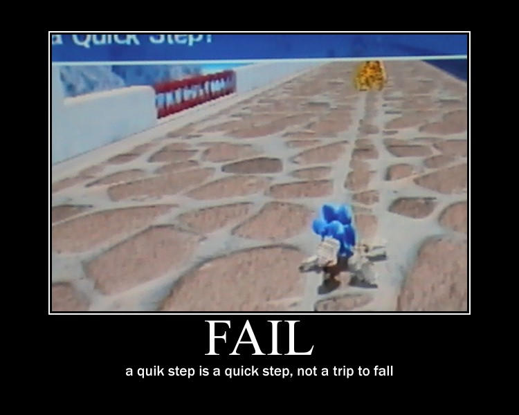 again the same fail by Sonicsis on DeviantArt
