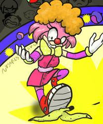 .:Sonic Boom:. Sad Clown Amy