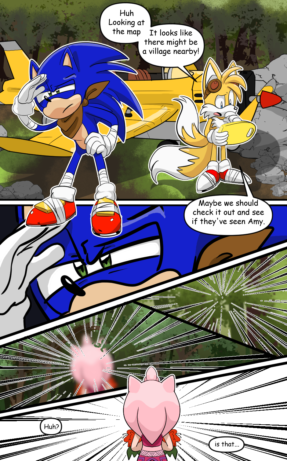 Amy In Sonic 1, Page 7