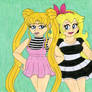 Usagi and Peach