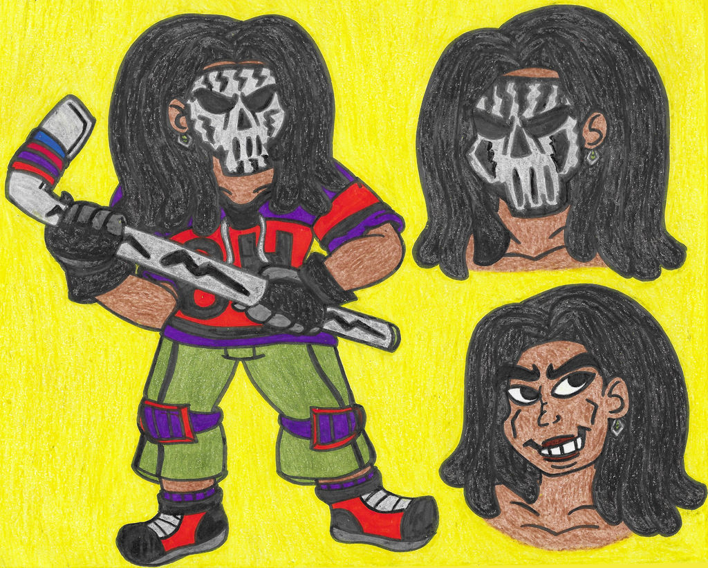 Casey Rottmnt Refrence ROTTMNT Casey Jones by NatariSaru on DeviantArt