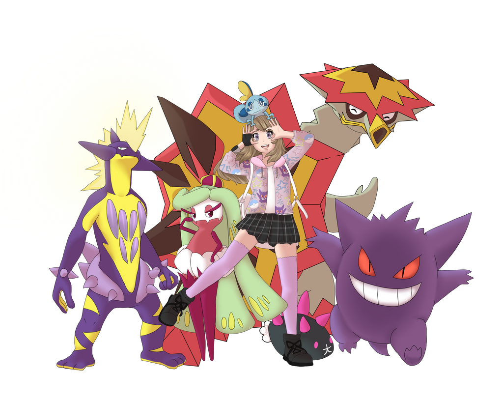 Pokemon Sword Team! by Veilicious on DeviantArt