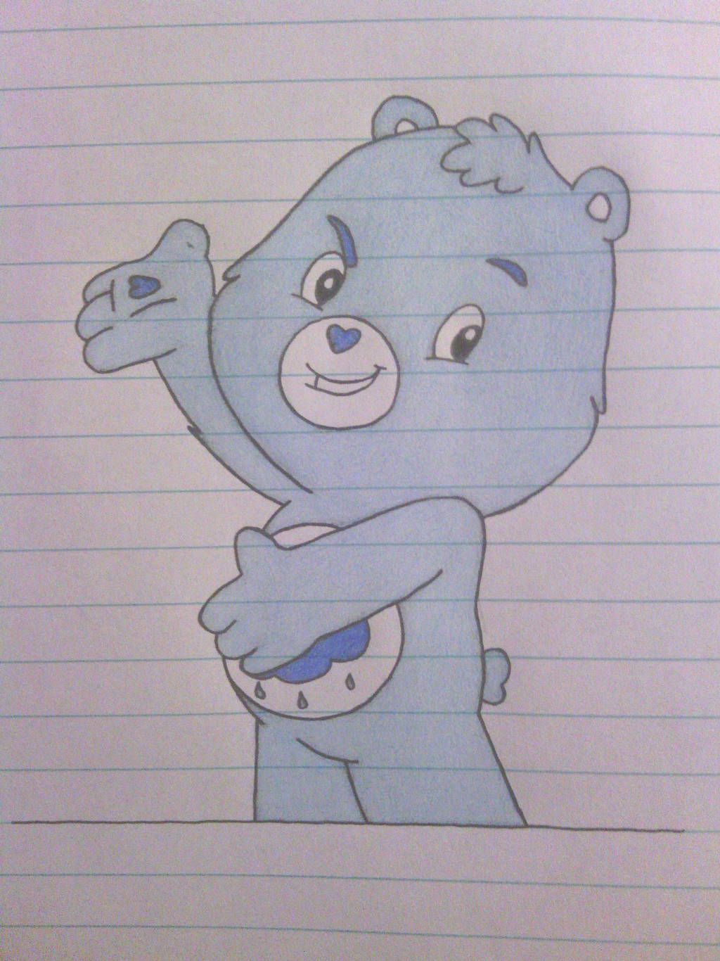 Care Bears: Grumpy Bear by ShiftyGuy1994 on DeviantArt