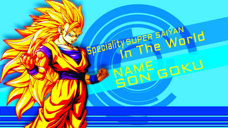 Son Goku with Danganronpa Style