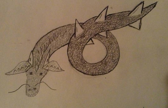 Dragon - First ever Drawing Attempt