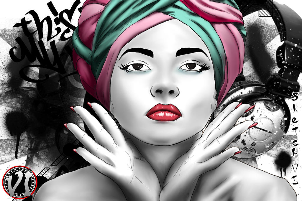 Graffiti princess by R1a2z3o4r5 on DeviantArt
