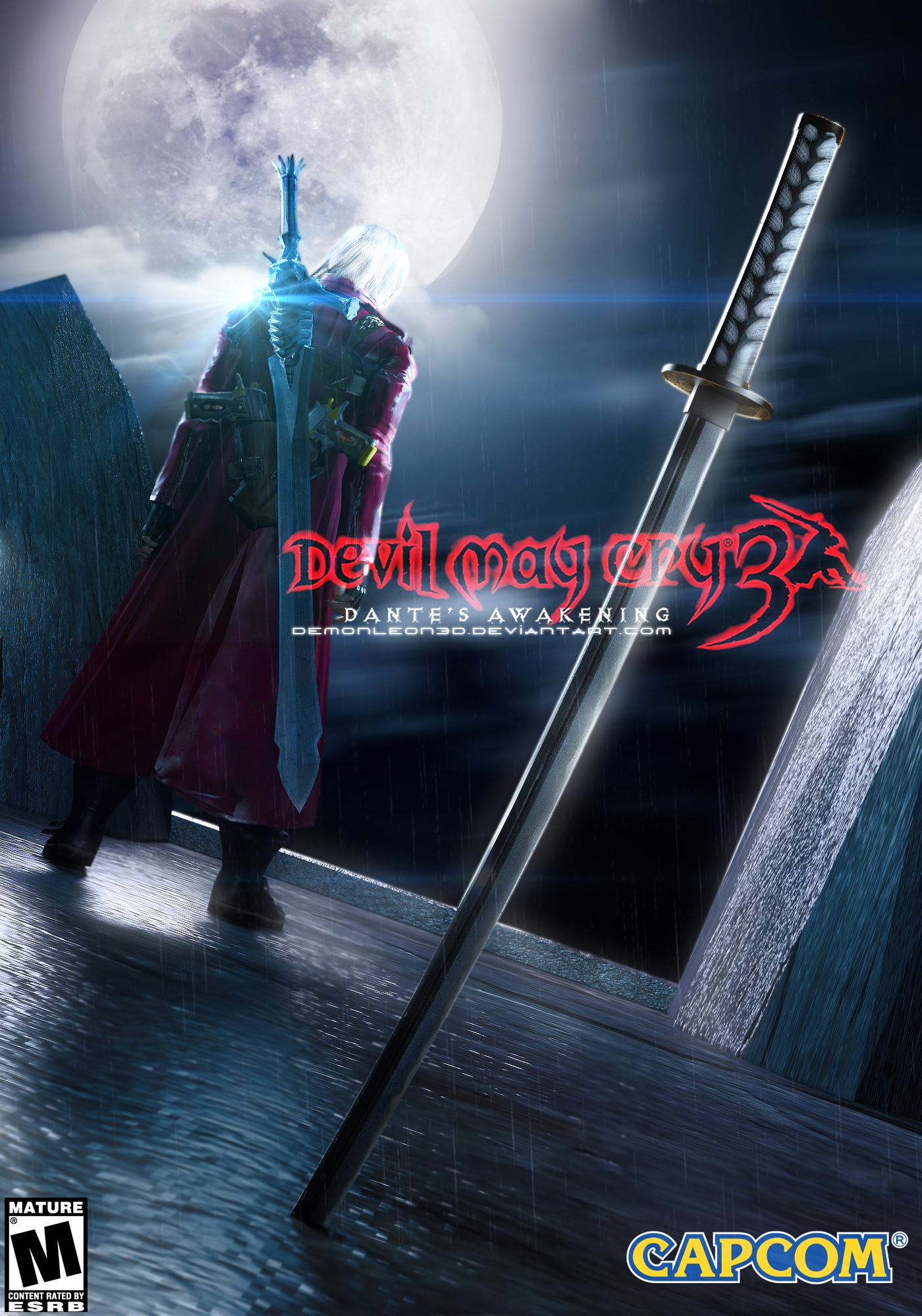 Vergil Render - Devil May Cry 3: Dante's Awakening Art Gallery