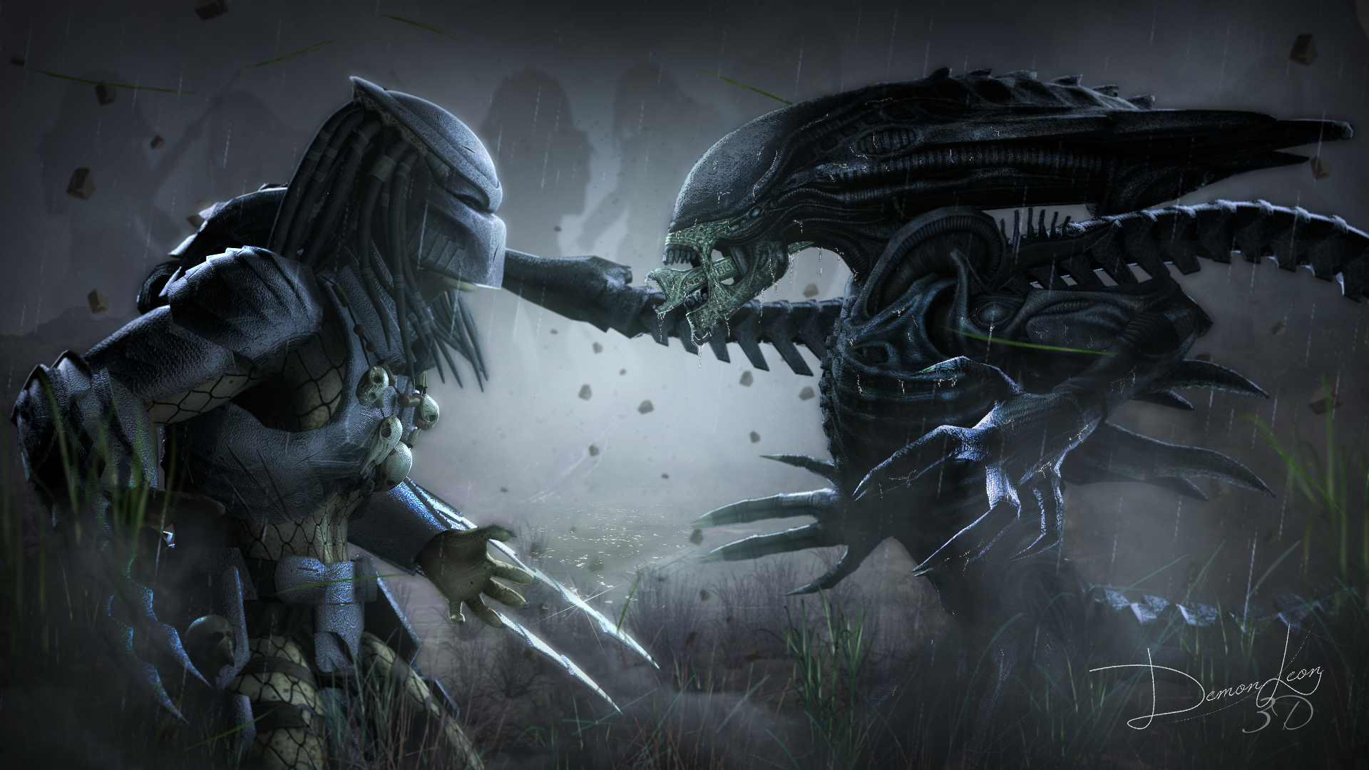 Predator Vs Alien 3 by yousifkhaled on DeviantArt