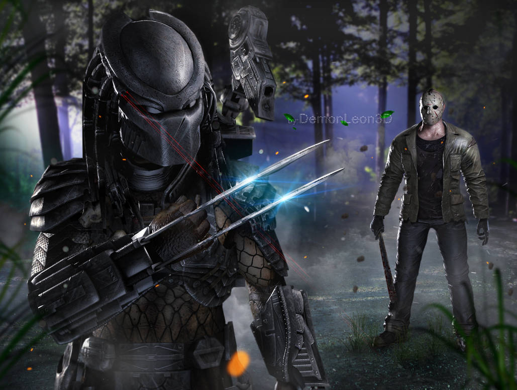 Predator Vs Jason - EPIC by DemonLeon3D on DeviantArt