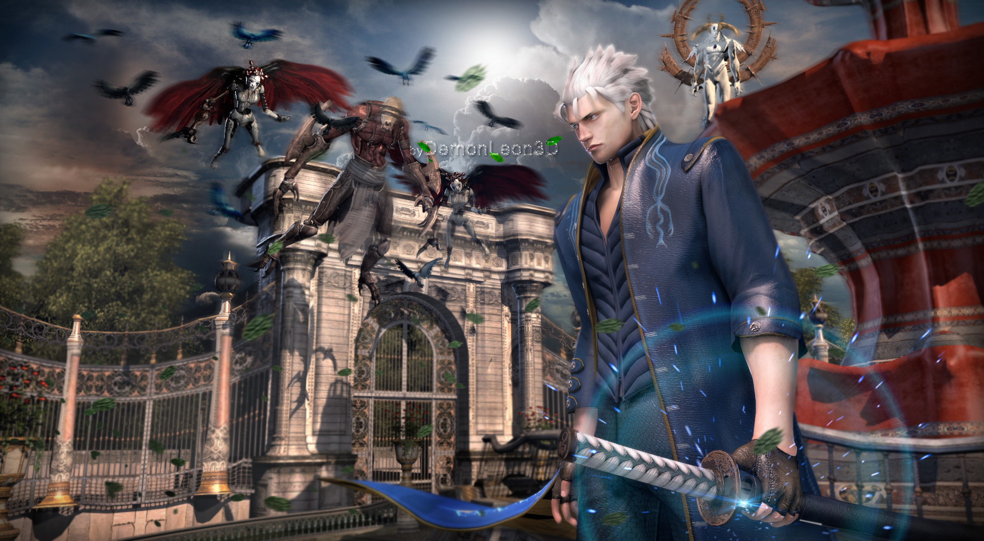 Vergil by Yare-Yare-Dong  Devil may cry, Devil, Crying