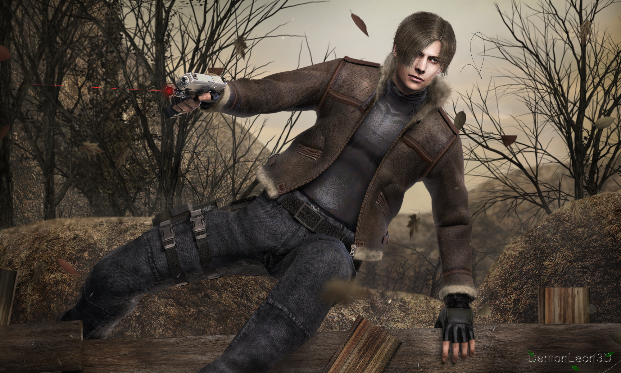 RE4 REMAKE - Leon by DemonLeon3D on DeviantArt