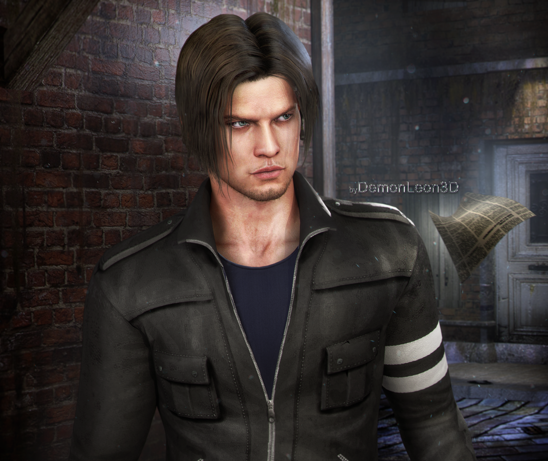 RE4 REMAKE - Leon by DemonLeon3D on DeviantArt