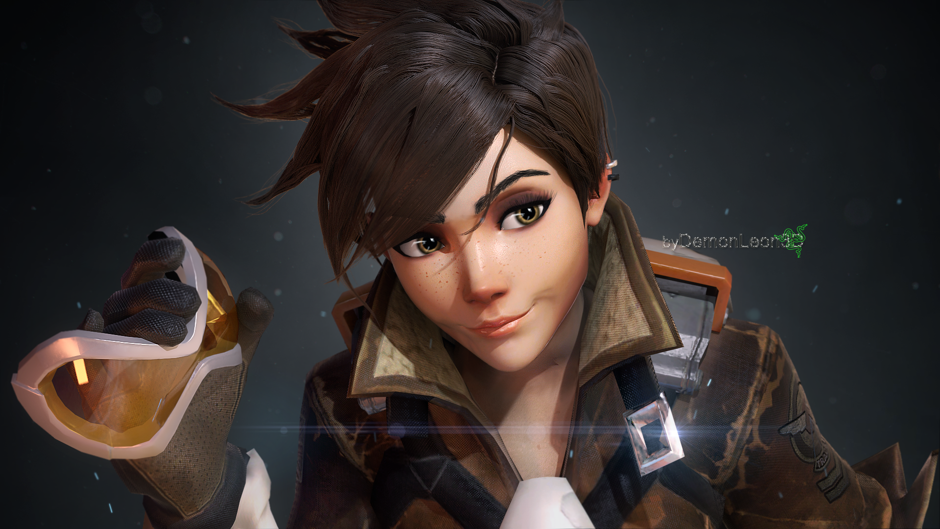 Mark gå i stå længde Overwatch - Tracer by DemonLeon3D on DeviantArt