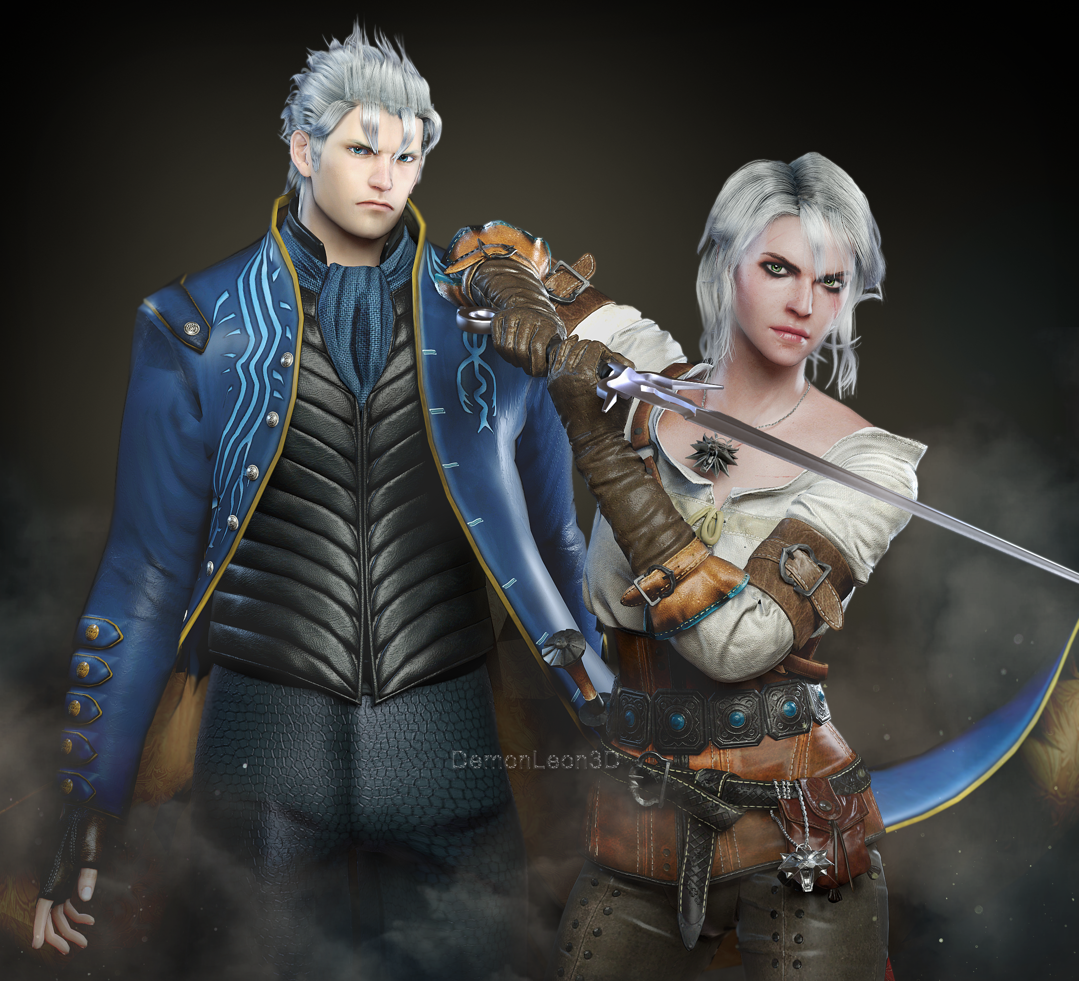 DMC3 Vergil [Nero Mod] by Creelien on DeviantArt