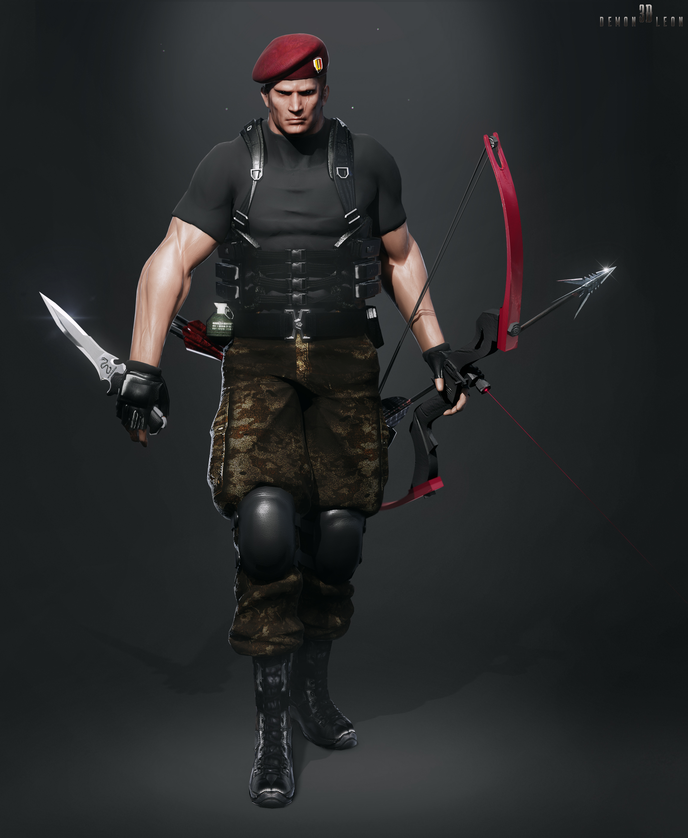 RE4 REMAKE - Leon by DemonLeon3D on DeviantArt