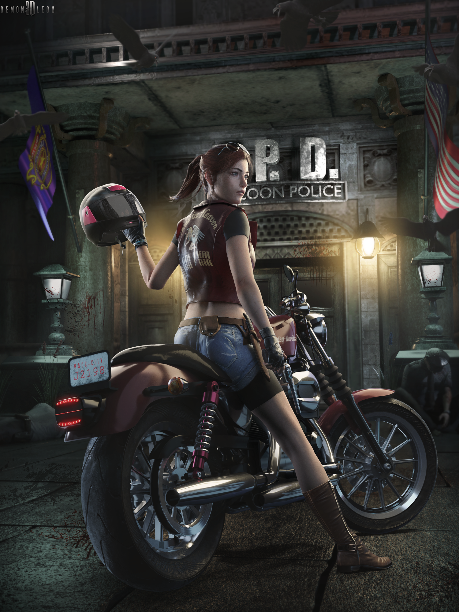 Claire Redfield 2 - RE2 REMAKE by FrankAlcantara on @DeviantArt