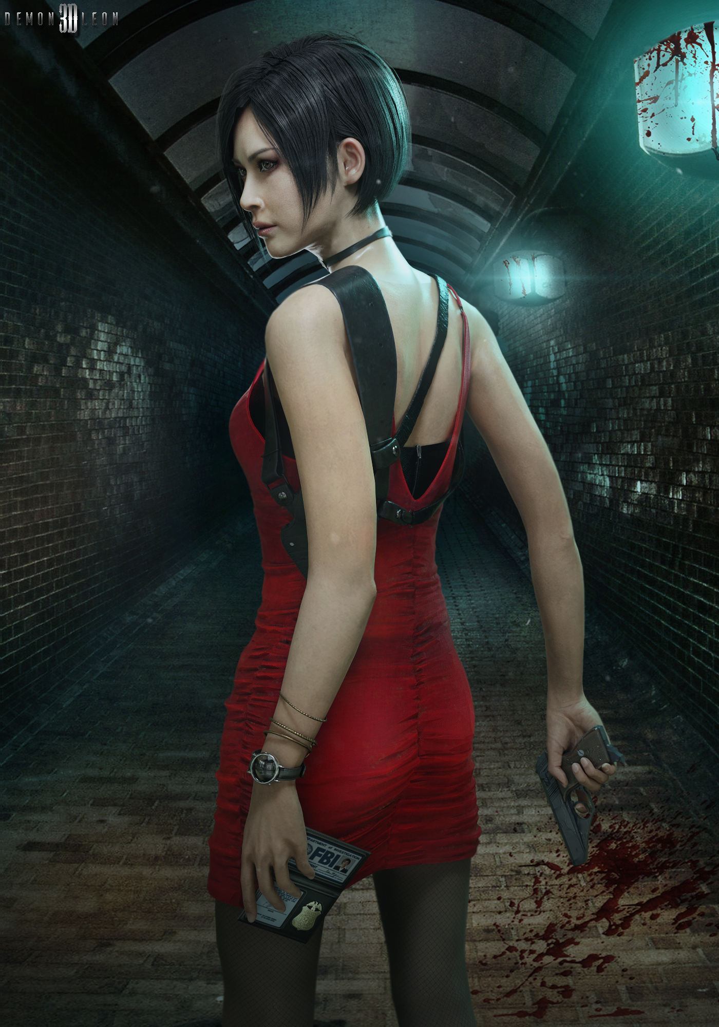 ArtStation - Resident Evil - Ada Wong render