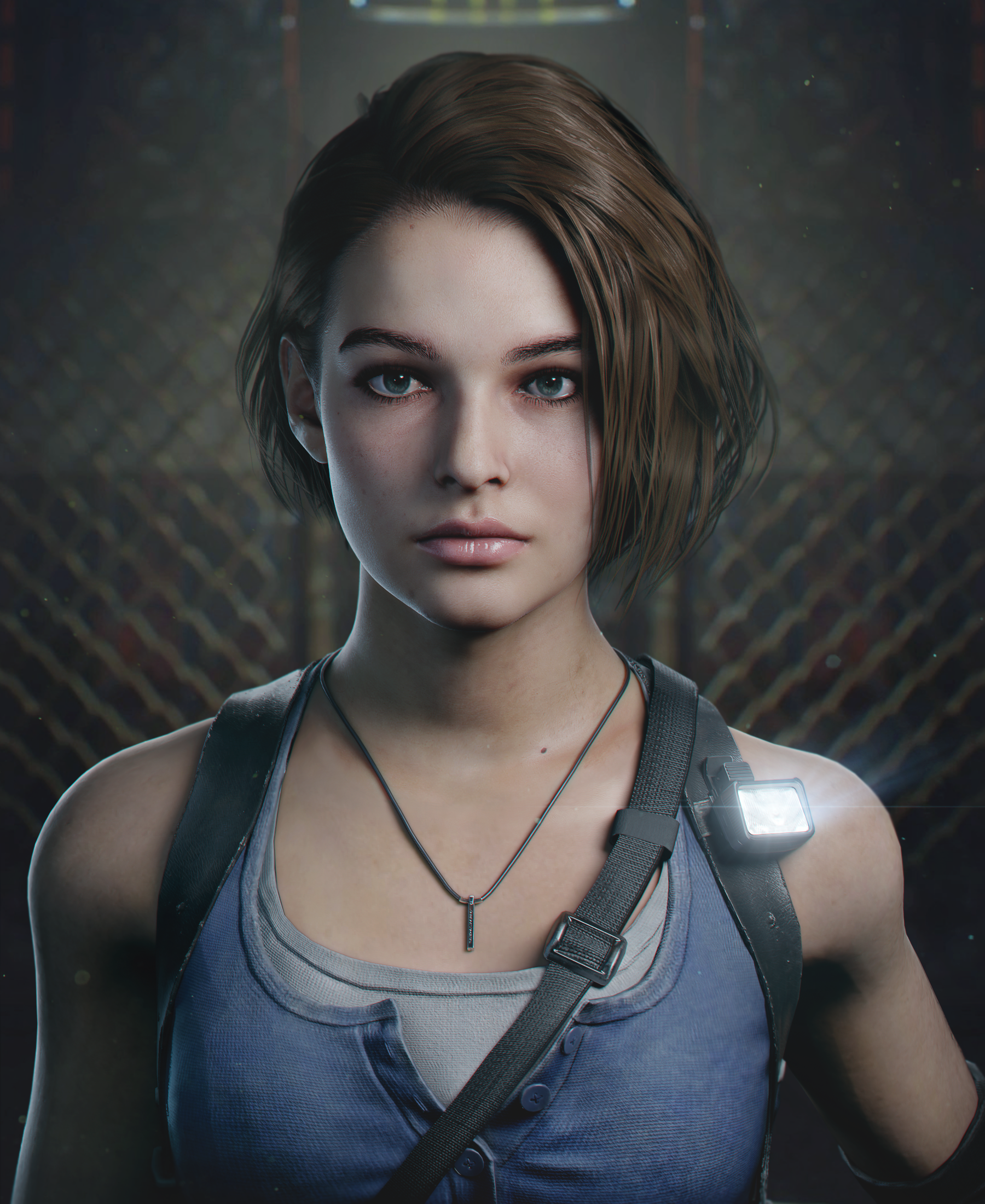 ArtStation - Jill Valentine (Resident Evil 3 Remake) Fan Art.