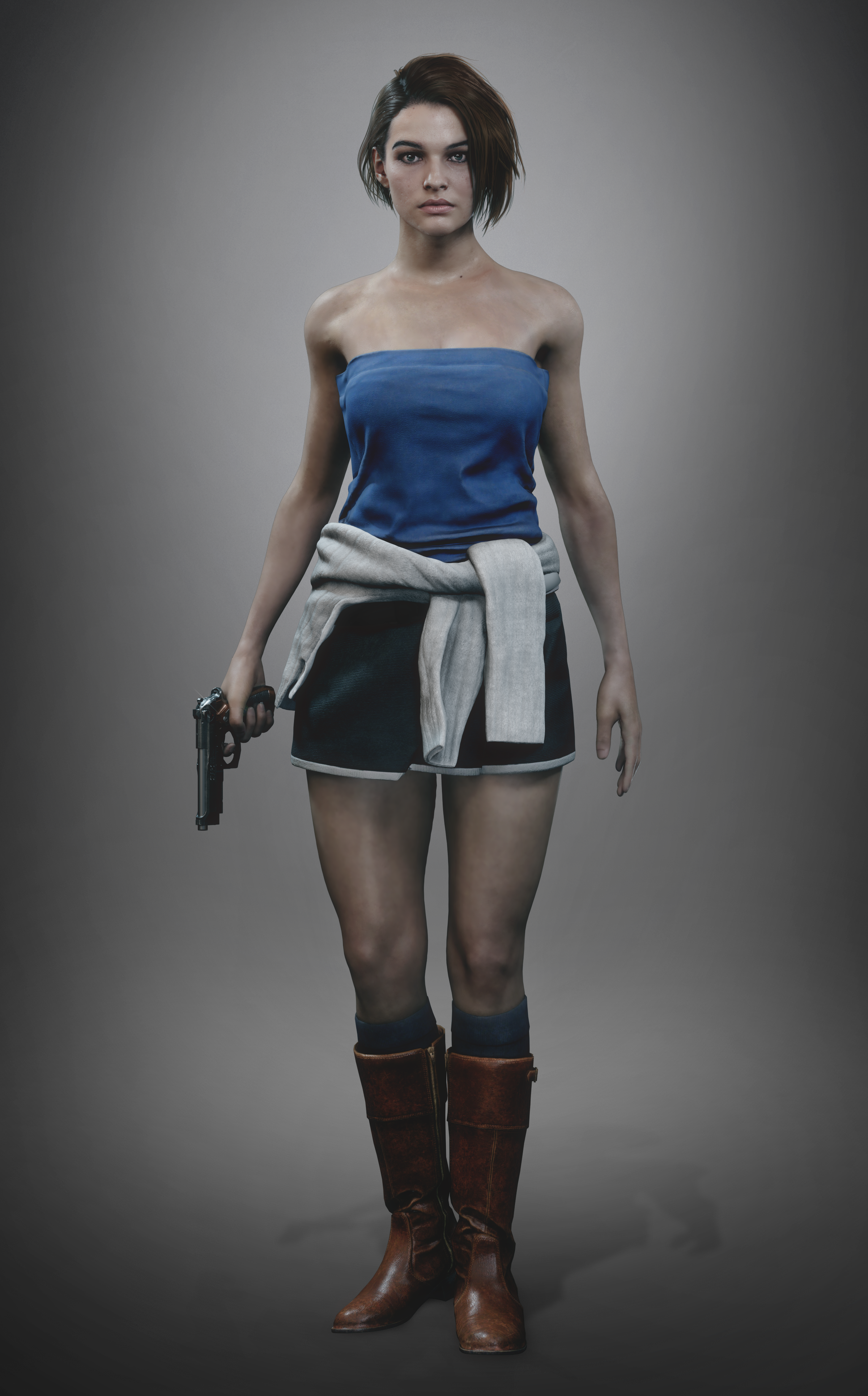 Jill Valentine (Default Outfit) by Sticklove on DeviantArt