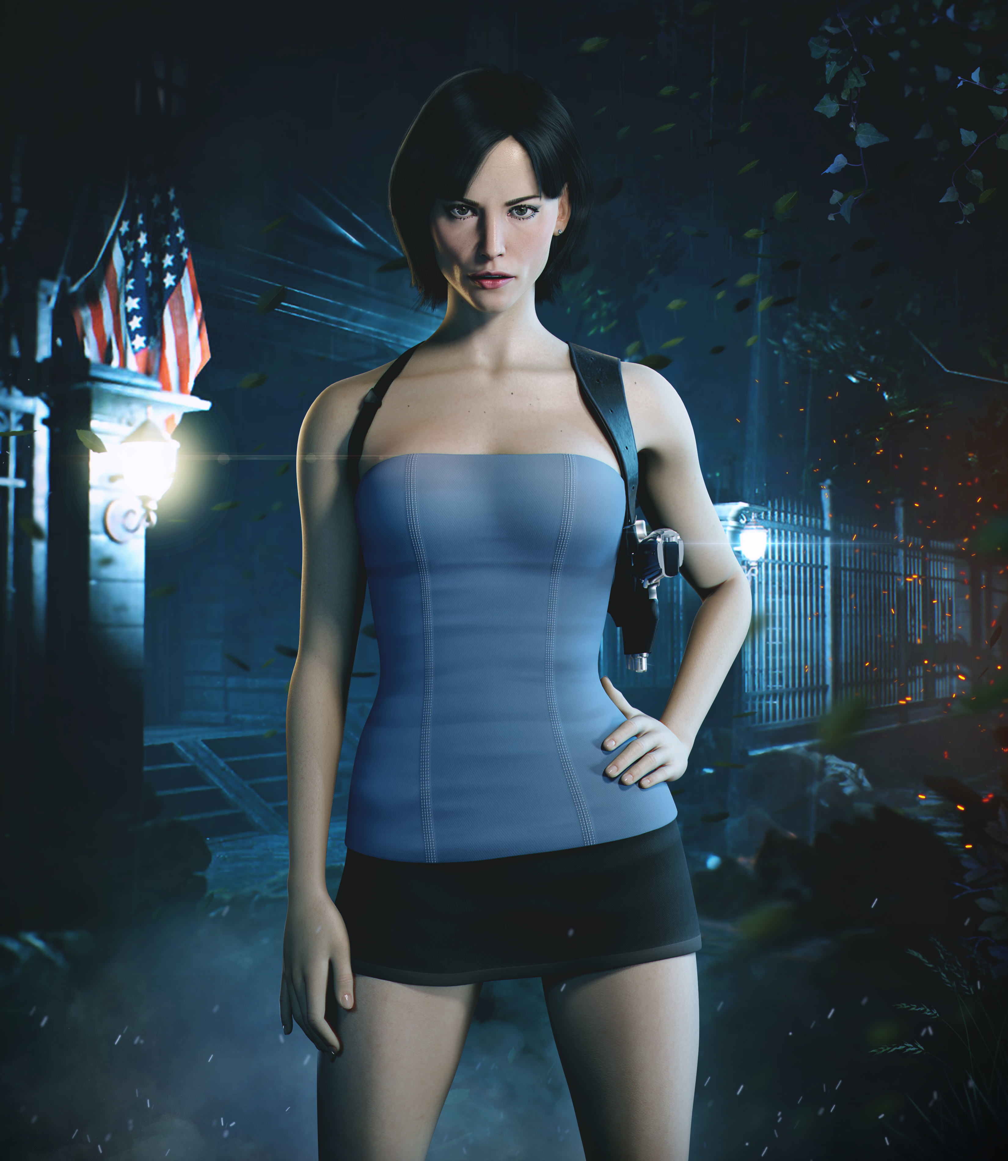 Sienna Guillory Photo: Sienna as Jill Valentine in Resident Evil