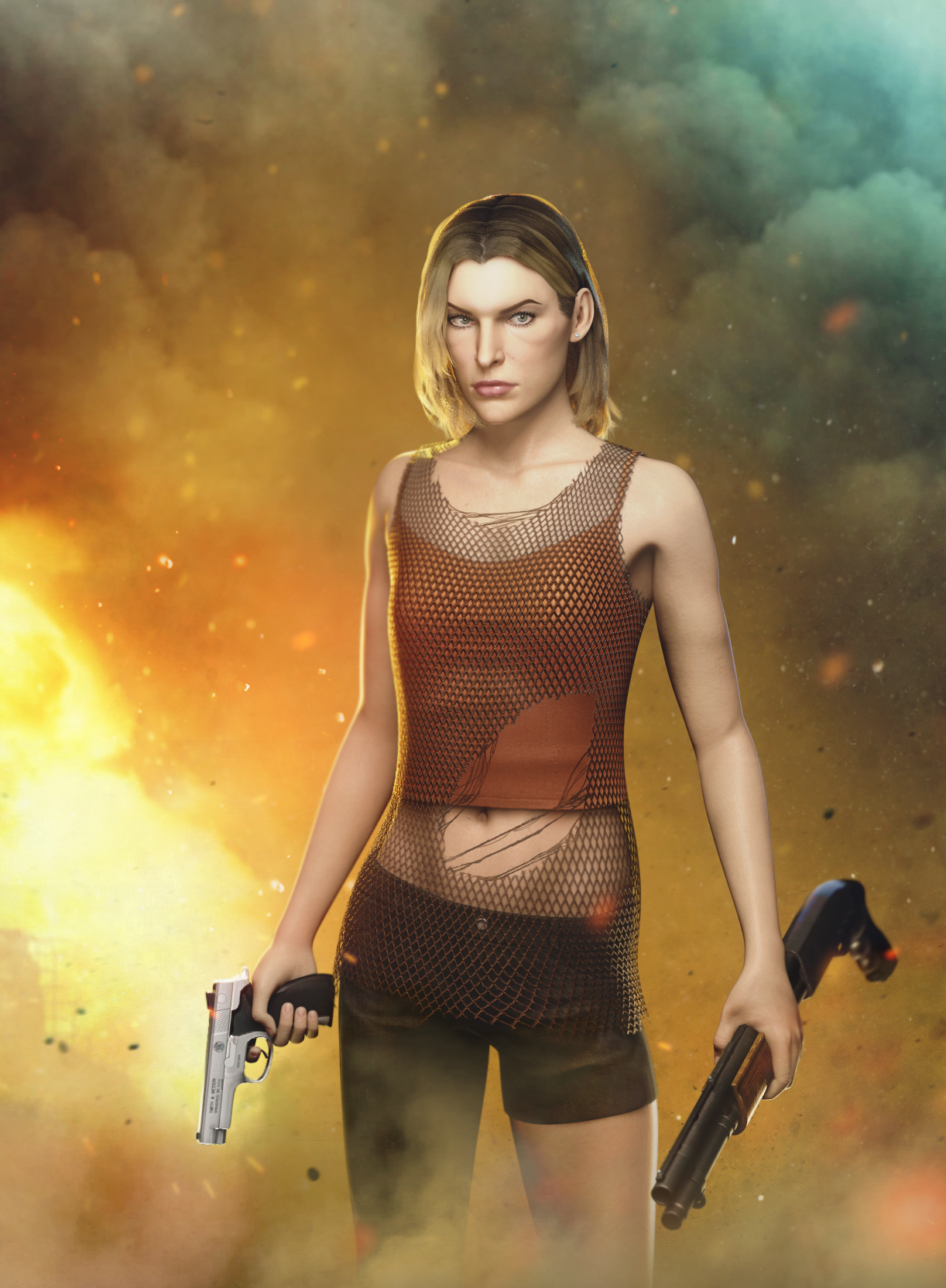 Jill Valentine Movie - RE2 apocalypse by DemonLeon3D on DeviantArt