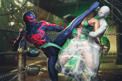 Commission tag Spider, Dural vs Jade