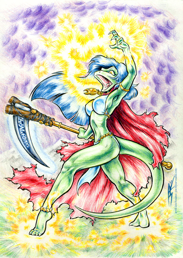 Lizard Sorceress