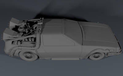 BTTF Delorean W.I.P