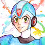 Megaman - X portrait