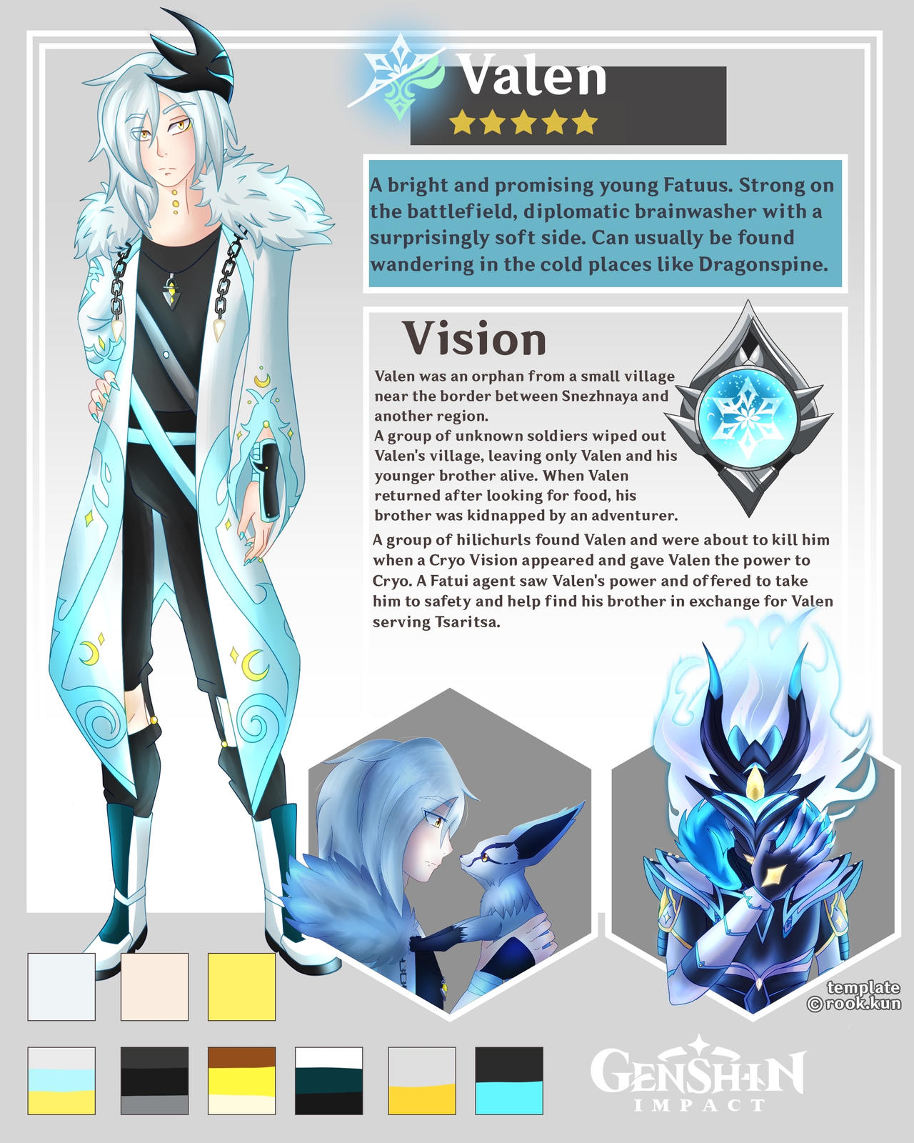 Reference Sheet Genshin Oc Valen by Falenmei on DeviantArt Reference Sheet Genshin Oc Valen by Falenmei on DeviantArt