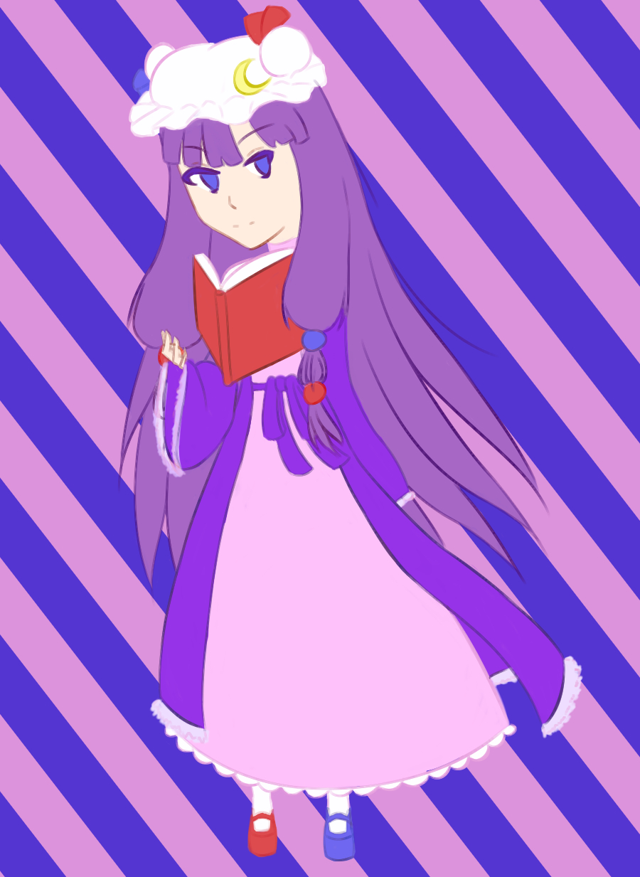 Patchi (Touhou) by KitsuneNana on DeviantArt