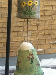 The Flower Pot and the snow