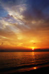 sunset2 at the sea by JunJun510