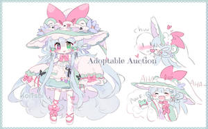 [OPEN AUCTION] Adoptable . Froggy Witch by Koitshi
