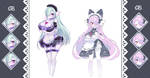 [OPEN] Adoptable Auction . Gardevoir Maid Sisters by Koitshi