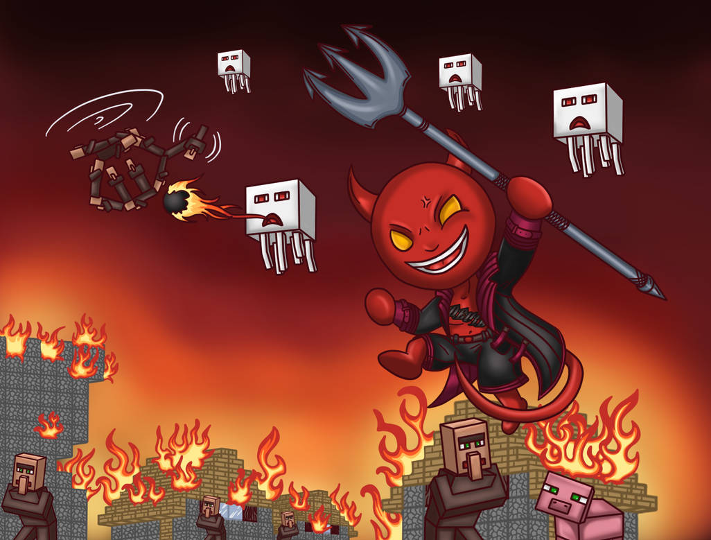 Devil Minecraft Skin (Comission for Devilaitioon) by VanitasArt on ...