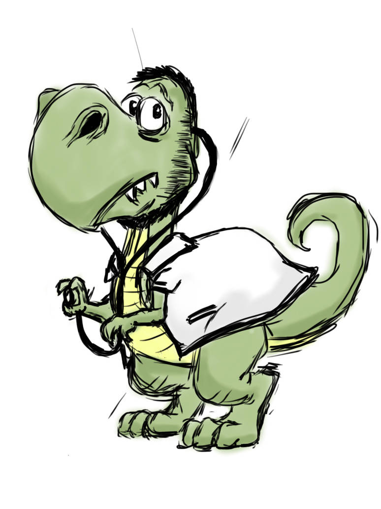 Doctor Rex Dr. T-Rex by blueflynx on DeviantArt