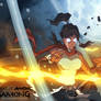 Aamong: Korra entered the Avatar State