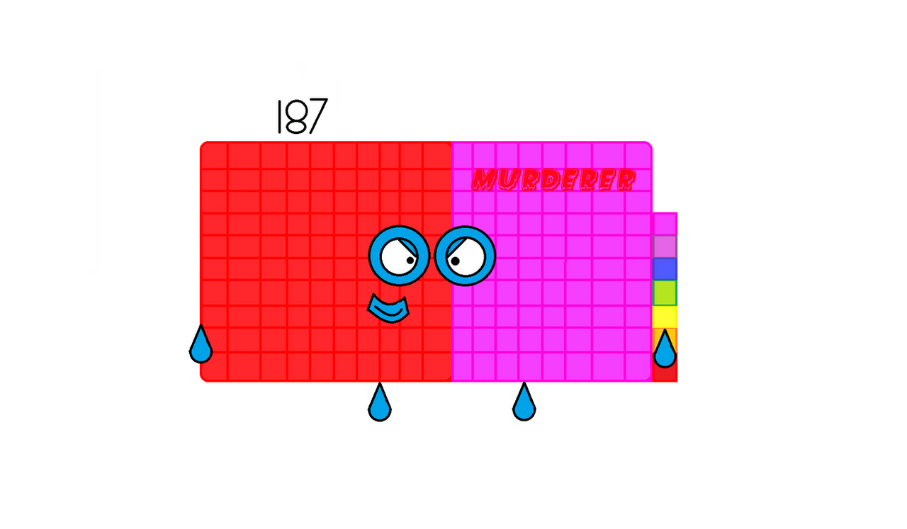 Numberblock 187 by RedleyRodin36 on DeviantArt