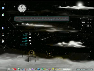 Desktop using Rocketdock