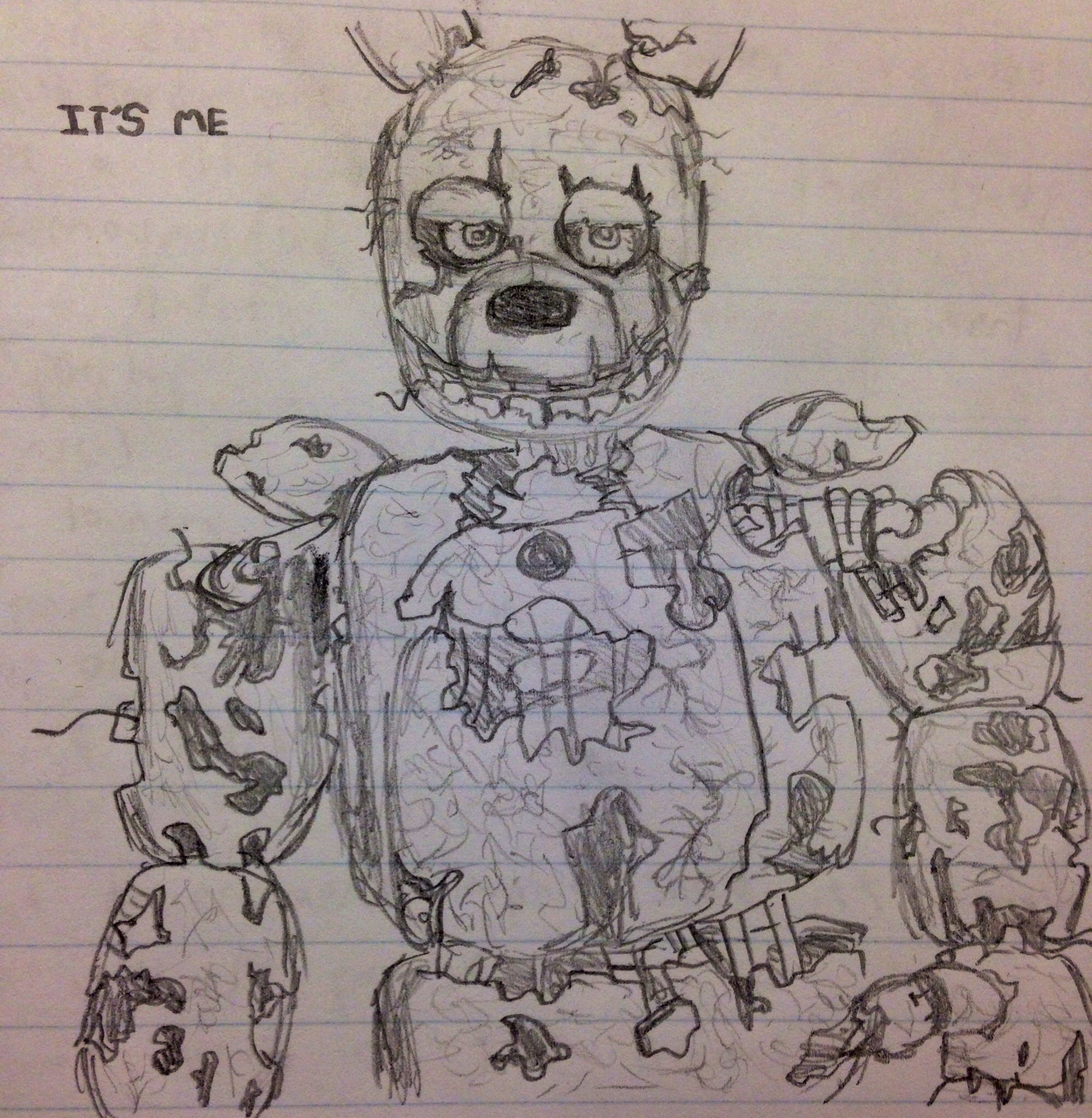 Springtrap fanart by invaderGlok on DeviantArt