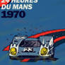 Porsche 917 Pen and Ink Poster